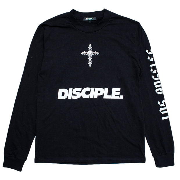 Crest Long Sleeve Black