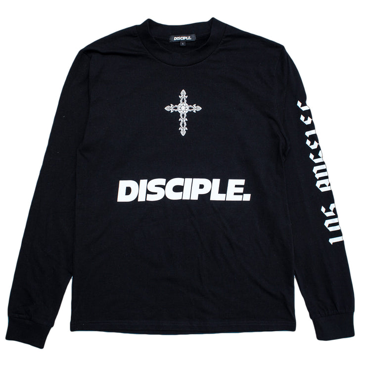 Crest Long Sleeve Black