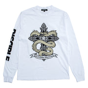 Crucifix Long Sleeve White